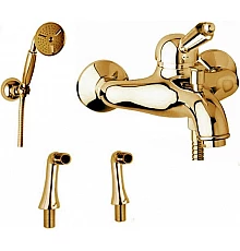 Смеситель на борт ванны с ручным душем CEZARES ELITE-PBVM-03/24-M