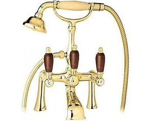 Смеситель на борт ванны с ручным душем CEZARES FIRST-PBV-03/24-Nc