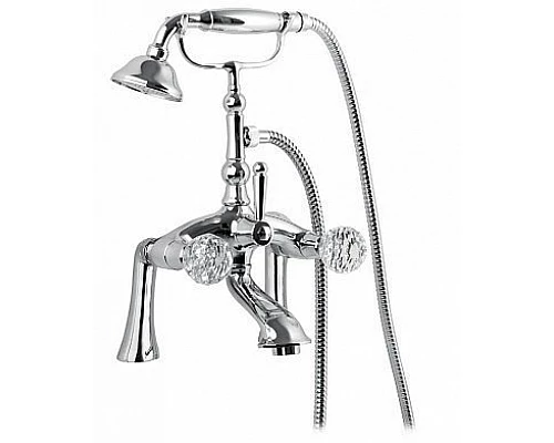 Смеситель на борт ванны с ручным душем CEZARES ATLANTIS-PBV-01-Sw/M