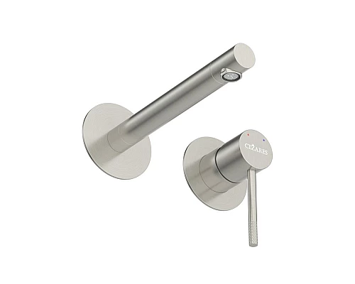 Смеситель для раковины встраиваемый с внутренней частью, без донного клапана CEZARES RELAX-BLI2-2-IN-W0