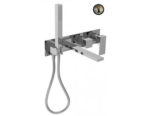 Встраиваемый смеситель для ванны и душа CEZARES UNIKA-VDM2-02
