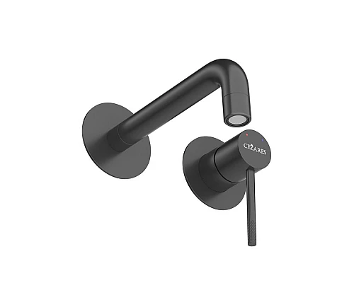 Смеситель для раковины встраиваемый с внутренней частью, без донного клапана CEZARES RELAX-BLI2-1-NOP-W0