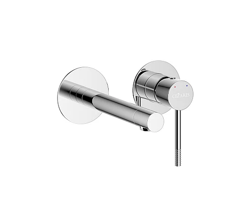 Смеситель для раковины встраиваемый с внутренней частью, без донного клапана CEZARES RELAX-BLI2-2-01-W0