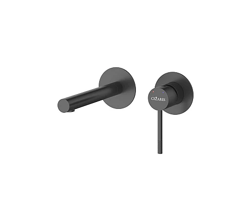 Смеситель для раковины встраиваемый с внутренней частью, без донного клапана CEZARES RELAX-BLI2-2-NOP-W0