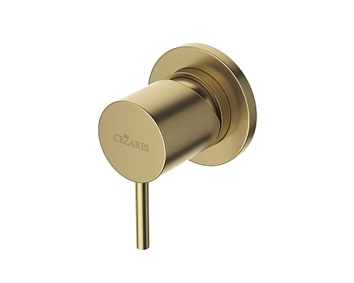 Встраиваемый однорычажный смеситель с тонкой ручкой CEZARES LEAF-DIM-L-SR