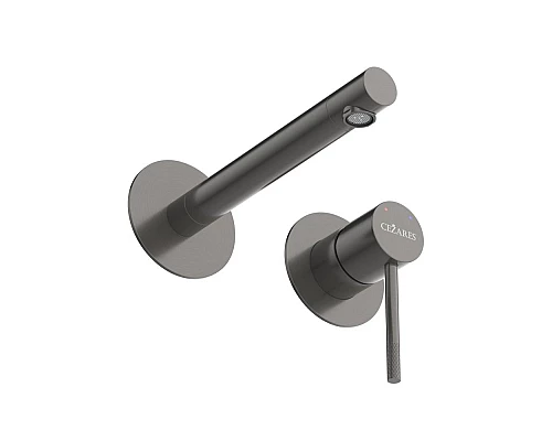 Смеситель для раковины встраиваемый с внутренней частью, без донного клапана CEZARES RELAX-BLI2-2-GM-W0