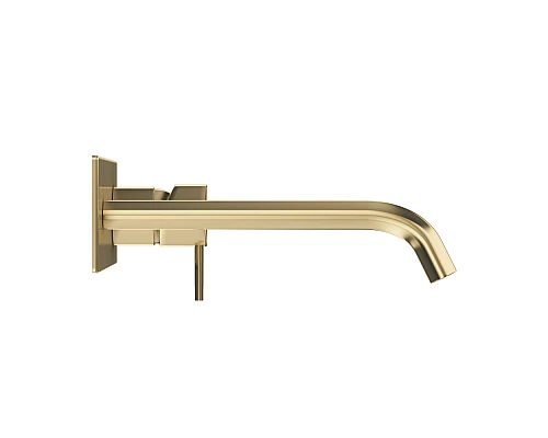 Смеситель для раковины встраиваемый однорычажный, с тонкой ручкой CEZARES LEAF-BLI1-20-L-SR