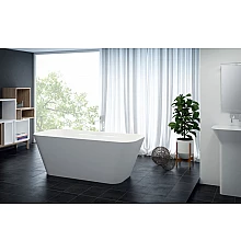 Ванна из литьевого мрамора CEZARES TITAN-SQUARE-170-70-57