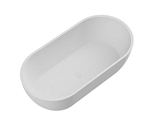 Ванна из искусственного камня Solid Surface 1600х800х540 CEZARES CZR-STYLUS-160-80-54-SSB