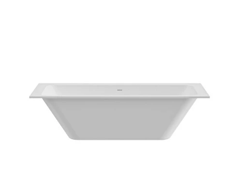 Ванна встраиваемая из искусственного камня Solid Surface 1700x800x570 CEZARES CZR-SLIDER-170-80-57-SSB