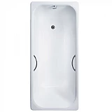 Ванна чугунная Delice Aurora 160х75 с отверстиями под ручки DLR230604R