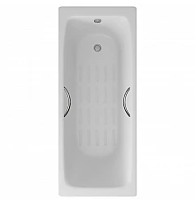 Ванна чугунная Delice Biove 170х75 с ручками и антискользящим покрытием DLR220509R-AS