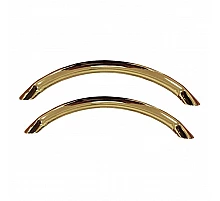 Ручки для чугунных ванн Золото дугообразные Delice серия Elite (комплект 2 шт)