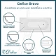 Ванна из литьевого мрамора Delice Bravo 150х70 матовая DLR330036-M