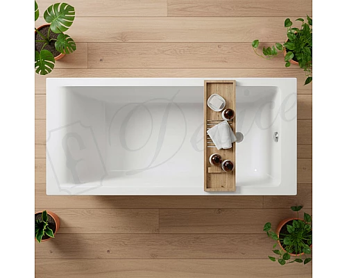 Ванна из литьевого мрамора Delice Diapason 170х70 матовая DLR330005-M