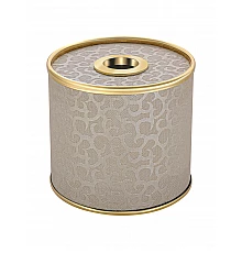 Салфетница Geralis S-FLG FLOWER бежевая, кант золото