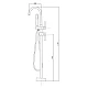 Заказать Смеситель напольный для ванны Gemy G7098A в магазине сантехники Santeh-Crystal.ru