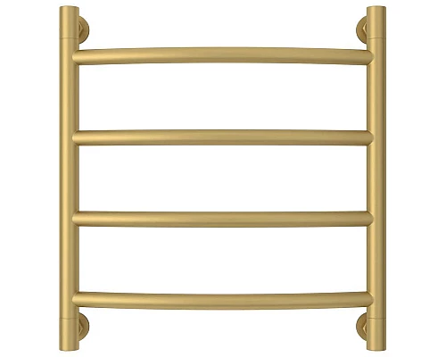 Приобрести Полотенцесушитель водяной 500х500 золотой Сунержа Галант+ 03-0200-5050 в магазине сантехники Santeh-Crystal.ru