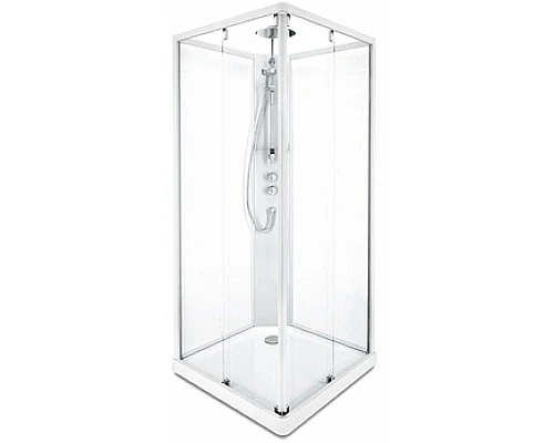 Купить Душевая кабина 90х90х215 см IDO Showerama 10-5 Comfort 558.209.301 прозрачное в магазине сантехники Santeh-Crystal.ru