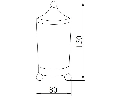 Купить Баночка Boheme Hermitage 10334 в магазине сантехники Santeh-Crystal.ru