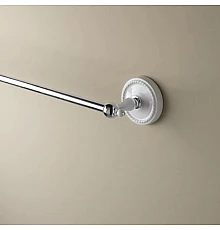 Полотенцедержатель 61 см хром/белый Devon&Devon Dorothy DOR409CR