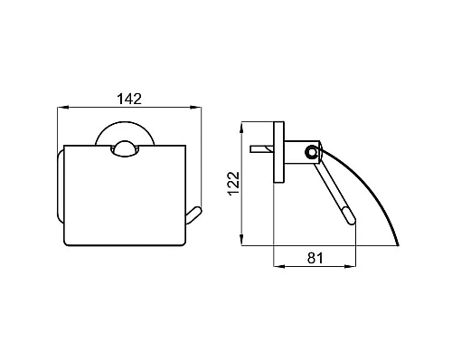 Купить Держатель туалетной бумаги Noken Hotels N643000025 в магазине сантехники Santeh-Crystal.ru