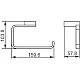 Заказать Держатель туалетной бумаги Aquanet 00241905 в магазине сантехники Santeh-Crystal.ru