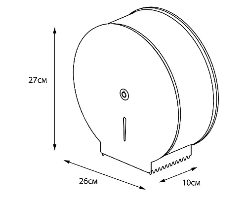 Приобрести Диспенсер туалетной бумаги Fixsen Hotel FX-31010C в магазине сантехники Santeh-Crystal.ru