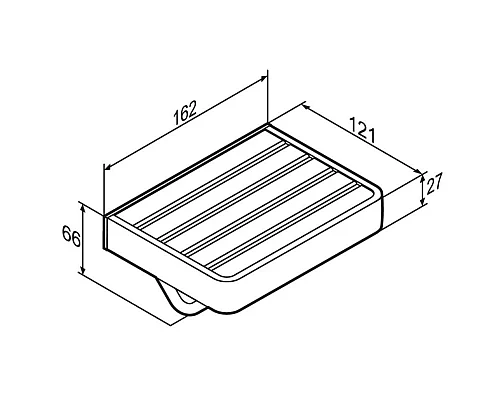 Заказать Держатель туалетной бумаги Damixa Jupiter DA77341500 в магазине сантехники Santeh-Crystal.ru