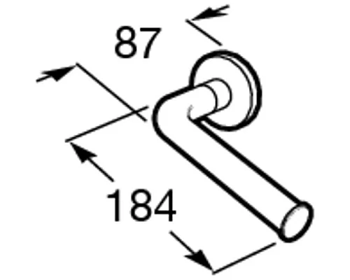 Приобрести Держатель туалетной бумаги Roca Hotels 816725001 в магазине сантехники Santeh-Crystal.ru