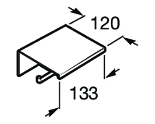 Приобрести Держатель туалетной бумаги Roca Nuova 816529001 в магазине сантехники Santeh-Crystal.ru