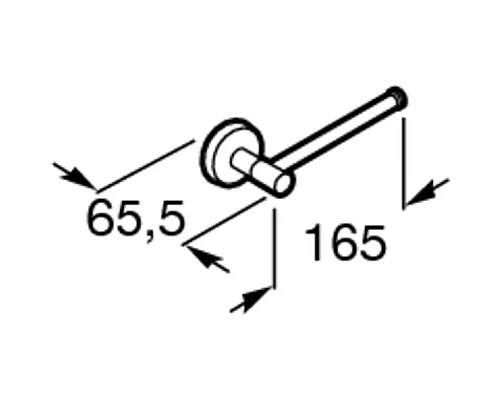 Заказать Держатель туалетной бумаги Roca Twin 816712001 в магазине сантехники Santeh-Crystal.ru