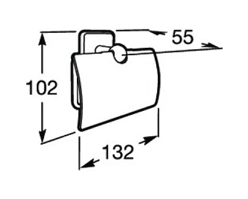 Приобрести Держатель туалетной бумаги Roca Victoria 816662001 в магазине сантехники Santeh-Crystal.ru