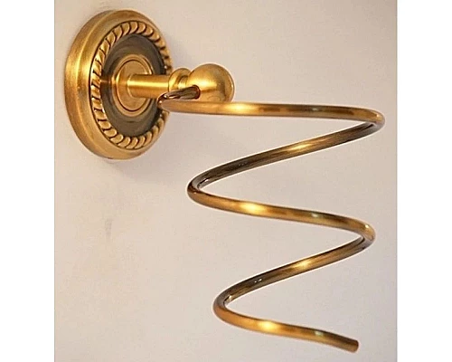 Приобрести Держатель фена Magliezza Kollana 80511-BR в магазине сантехники Santeh-Crystal.ru