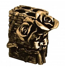 Держатель зубных щеток настольный бронза Art&Max Rose AM-0091B-B