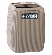 Держатель зубных щеток и пасты Fixsen Brown FX-403-3