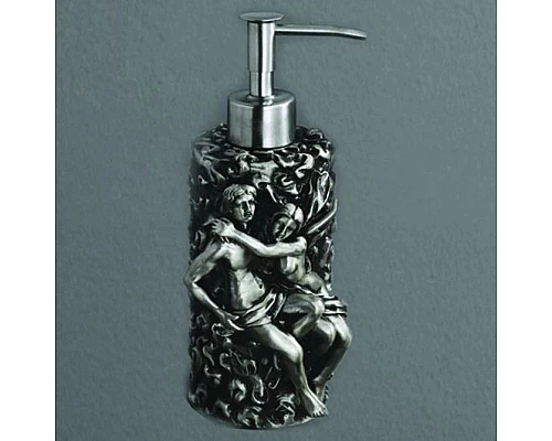 Приобрести Дозатор жидкого мыла настольный серебро Art&Max Romantic AM-0081A-T в магазине сантехники Santeh-Crystal.ru