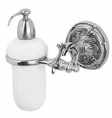 Дозатор жидкого мыла с держателем хром Art&Max Barocco AM-1788-Cr