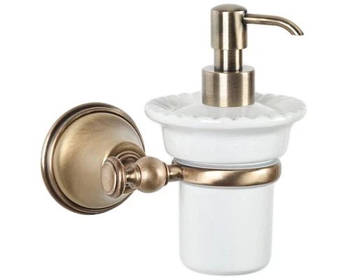 Приобрести Дозатор жидкого мыла бронза Tiffany World Harmony TWHA108br в магазине сантехники Santeh-Crystal.ru