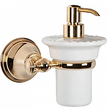 Дозатор жидкого мыла золото Tiffany World Harmony TWHA108oro