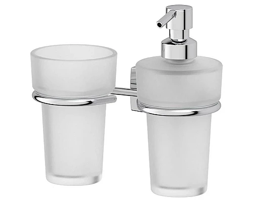 Заказать Держатель с дозатором и стаканом FBS Esperado ESP 008 в магазине сантехники Santeh-Crystal.ru