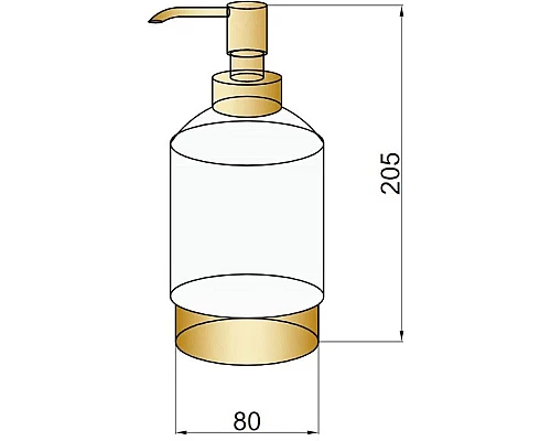 Заказать Дозатор Boheme 10221 в магазине сантехники Santeh-Crystal.ru