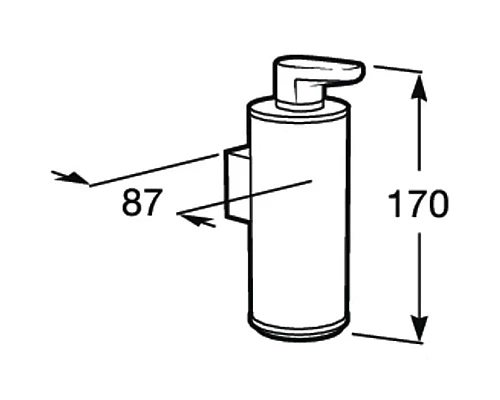 Приобрести Дозатор Roca Hotels 816722001 в магазине сантехники Santeh-Crystal.ru
