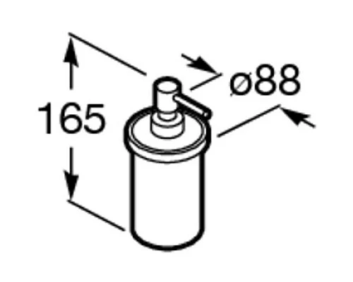 Приобрести Дозатор Roca Nuova 816532001 в магазине сантехники Santeh-Crystal.ru