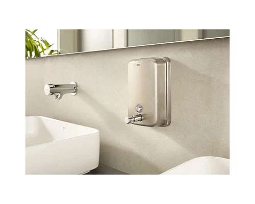 Заказать Диспенсер для мыла 800 мл Roca Public 817404002 в магазине сантехники Santeh-Crystal.ru