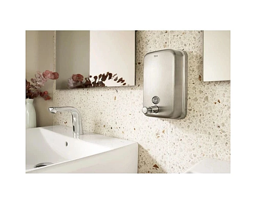 Купить Диспенсер для мыла 800 мл Roca Public 817404001 в магазине сантехники Santeh-Crystal.ru