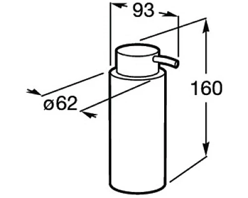 Заказать Дозатор Roca Superinox 817312002 в магазине сантехники Santeh-Crystal.ru