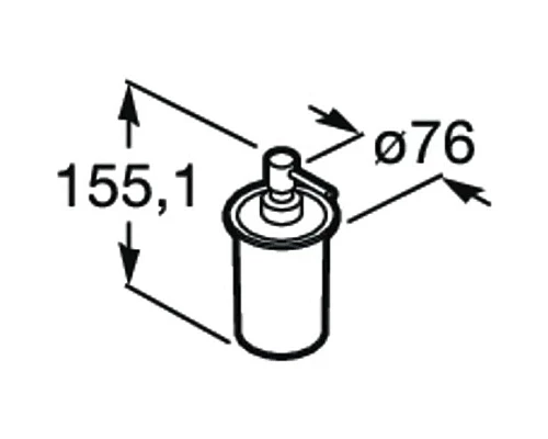 Заказать Дозатор Roca Twin 816704001 в магазине сантехники Santeh-Crystal.ru