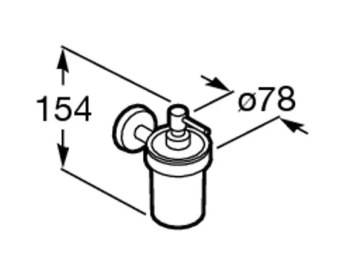 Заказать Дозатор Roca Twin 816703001 в магазине сантехники Santeh-Crystal.ru