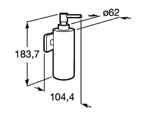 Приобрести Дозатор Roca Victoria 816677001 в магазине сантехники Santeh-Crystal.ru